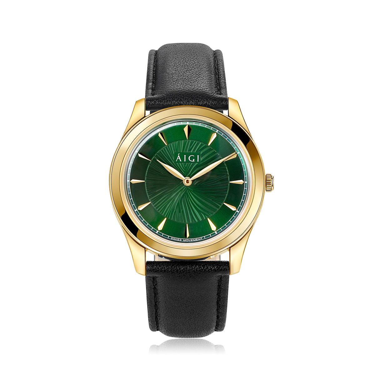 AURORA 38MM - SORT SKINN