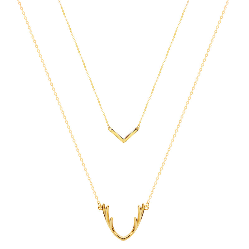 GEVIR & CHOKER | 18K GULLBELAGT