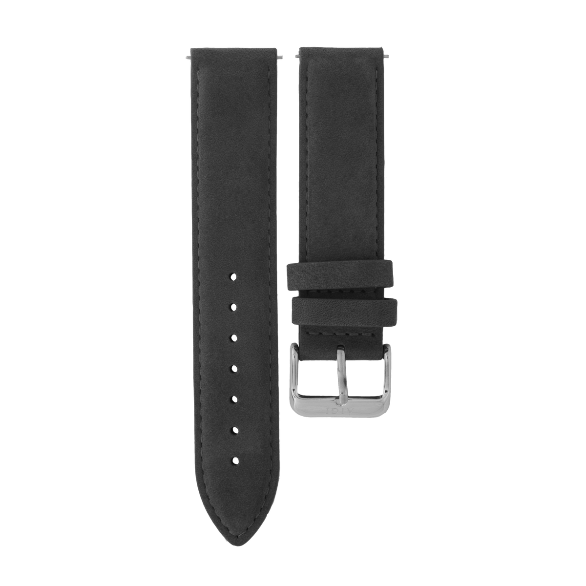 SKINN MØRKEGRÅ SEMSKET 20MM