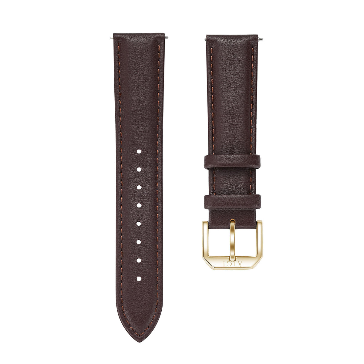 SKINN BRUN 20MM - GULLSPENNE